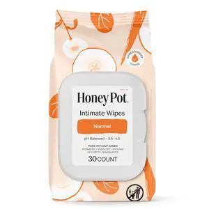 Feminine Hygiene Wipes - Normal - pH Balancing, Herbal Infused Plant-Based Feminine Care for Sensitive Skin - Cleansing Wipes for Women - 30ct Feminine Hygiene Wipes - Normal - pH Balancing, Herbal Infused Plant-Based Feminine Care for Sensitive Skin - Cleansing Wipes for Women - 30ct