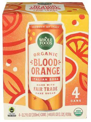 Blood Orange Italian Soda, 11.2 Fl Oz, 4 Pack Blood Orange Italian Soda, 11.2 Fl Oz, 4 Pack