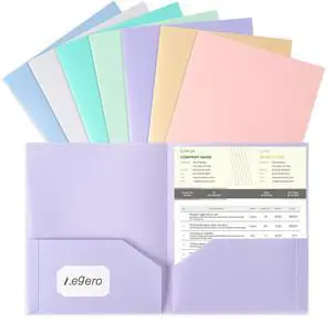 Plastic Folders with Pockets (7 Pack, Sweet Colors), Durable Heavy Duty File Folders with Business Card Slot, 2-Pocket Folder for Schoolwork & Office,Letter Size Plastic Folders with Pockets (7 Pack, Sweet Colors), Durable Heavy Duty File Folders with Business Card Slot, 2-Pocket Folder for Schoolwork & Office,Letter Size
