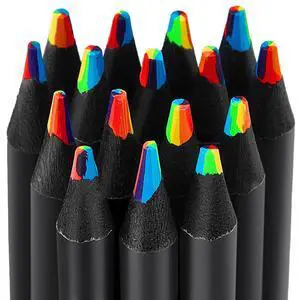 Stocking Stuffers for Kids Teens, 16 Rainbow Kids' Drawing Pencils, Art Supplies for Kid 4-12 Year Old Stocking Stuffers for Kids Teens, 16 Rainbow Kids' Drawing Pencils, Art Supplies for Kid 4-12 Year Old