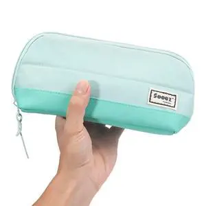 Wide-Opening Pencil Pen Case, Lightweight & Spacious Pencil Cases Bag Pouch Box Organizer, Aesthetic Supply with Triangular Design for Adults, Mint Green Wide-Opening Pencil Pen Case, Lightweight & Spacious Pencil Cases Bag Pouch Box Organizer, Aesthetic Supply with Triangular Design for Adults, Mint Green