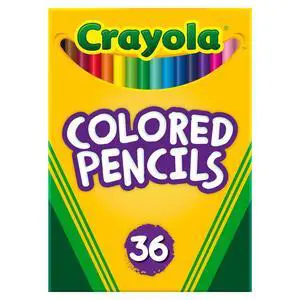 Colored Pencils (36ct), Kids Pencil Set, Pre-Sharpened Coloring Book Pencils for Kids & Adults, Arts & Crafts Supplies, Coloring Gift, Ages 3+ Colored Pencils (36ct), Kids Pencil Set, Pre-Sharpened Coloring Book Pencils for Kids & Adults, Arts & Crafts Supplies, Coloring Gift, Ages 3+