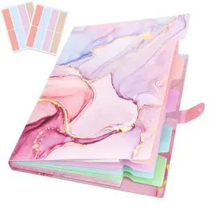 Expanding File Folder, Aesthetic Folders for School, Accordion File Organizer, Aesthetic Folder with Labels,5 Pockets Important Document Folders for School Office Home(Pink Gold) Expanding File Folder, Aesthetic Folders for School, Accordion File Organizer, Aesthetic Folder with Labels,5 Pockets Important Document Folders for School Office Home(Pink Gold)