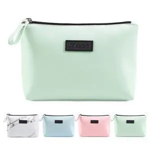 Makeup Bag for Purse Small Makeup Bag with Zipper Pu Leather Makeup Pouch Cosmetic Bags for Women Travel Make up Bag (Green) Makeup Bag for Purse Small Makeup Bag with Zipper Pu Leather Makeup Pouch Cosmetic Bags for Women Travel Make up Bag (Green)