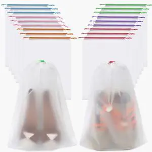 vivinin 18-Pack Shoe Bags for Travel, 11.8in x 15.7in Travel Shoe Bags for Packing, Travel Bag for Shoes, Storage Bags for Men and Women vivinin 18-Pack Shoe Bags for Travel, 11.8in x 15.7in Travel Shoe Bags for Packing, Travel Bag for Shoes, Storage Bags for Men and Women