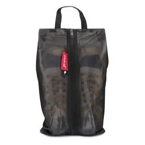 Shoe Bag for Travel, Water-Resistant Shoe Pouch for Gym, Odor-Resistant Soccer Cleats Bag for Sport (Black, 1-Pack) Shoe Bag for Travel, Water-Resistant Shoe Pouch for Gym, Odor-Resistant Soccer Cleats Bag for Sport (Black, 1-Pack)
