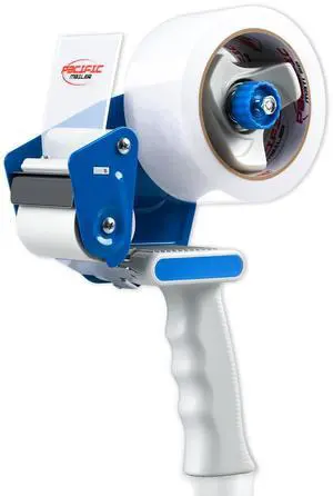 2 Inch Tape Gun Dispenser with 2 Inch Carton Packing Tape, Lightweight Industrial Side Loading Tape Dispenser - Blue 2 Inch Tape Gun Dispenser with 2 Inch Carton Packing Tape, Lightweight Industrial Side Loading Tape Dispenser - Blue