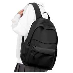 Black School Backpacks Travel Book Bag Waterproof Work Light Aesthetic College Backpack for School Girls Boys Teens Mochilas Escolares Para Niñas Casual Daypack for Women Men Black School Backpacks Travel Book Bag Waterproof Work Light Aesthetic College Backpack for School Girls Boys Teens Mochilas Escolares Para Niñas Casual Daypack for Women Men