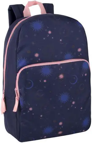 Fun School Backpack for Elementary Middle School Girls and Boys | 17 Inch Printed Backpacks for School Kids, Travel (Twilight Twirls) Fun School Backpack for Elementary Middle School Girls and Boys | 17 Inch Printed Backpacks for School Kids, Travel (Twilight Twirls)