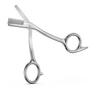 Eyebrow Trimmer Scissors with Combs, Stainless Steel Scissor & Comb in One, Precision Eyebrow Trimming Scissors for Women and Men Eyebrow Trimmer Scissors with Combs, Stainless Steel Scissor & Comb in One, Precision Eyebrow Trimming Scissors for Women and Men