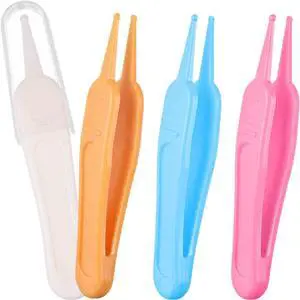 4 Pieces Nose Cleaning Tweezers Safe and Effective Clip Care Ear Nose Navel Clean Tool Nipper Plier Pincet Forceps 4 Pieces Nose Cleaning Tweezers Safe and Effective Clip Care Ear Nose Navel Clean Tool Nipper Plier Pincet Forceps