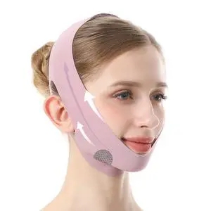V Line Face Slimming Mask for Sleeping, Double Chin Reducer Jawline Shaper for Women, Medium V Line Face Slimming Mask for Sleeping, Double Chin Reducer Jawline Shaper for Women, Medium