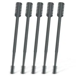 5PCS 2-in-1 Nasal Hair Cutter, Double-Sided Nose Hair Trimmer Upgrade, Manual Nose Trimmer Portable with Soft Cleaning Brush for Women and Men (Gray) 5PCS 2-in-1 Nasal Hair Cutter, Double-Sided Nose Hair Trimmer Upgrade, Manual Nose Trimmer Portable with Soft Cleaning Brush for Women and Men (Gray)
