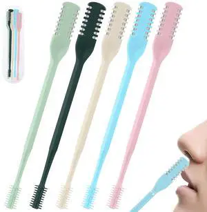 5Pcs 2-in-1 Nose Hair Trimmer for Men Women: 2026 New Portable Double Sided 360° Rotating Nasal Hair Cutter for Women Home Travel (Multicolor) 5Pcs 2-in-1 Nose Hair Trimmer for Men Women: 2026 New Portable Double Sided 360° Rotating Nasal Hair Cutter for Women Home Travel (Multicolor)