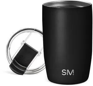 Voyager Tumbler with Flip Lid | Travel Coffee Mug | Insulated Stainless Steel Cold Brew Iced or Hot Coffee Cup | Gifts for Women Men Her Him | 12oz, Midnight Black Voyager Tumbler with Flip Lid | Travel Coffee Mug | Insulated Stainless Steel Cold Brew Iced or Hot Coffee Cup | Gifts for Women Men Her Him | 12oz, Midnight Black