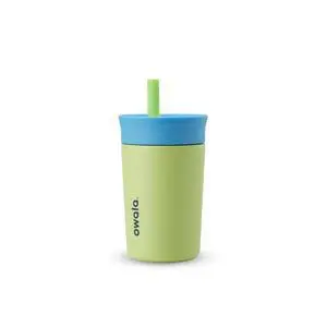 Kids Insulation Stainless Steel Tumbler with Spill Resistant Flexible Straw, Easy to Clean, Kids Water Bottle, Great for Travel, Dishwasher Safe, 12 Oz, Blue and Light Green (Turtley Awesome) Kids Insulation Stainless Steel Tumbler with Spill Resistant Flexible Straw, Easy to Clean, Kids Water Bottle, Great for Travel, Dishwasher Safe, 12 Oz, Blue and Light Green (Turtley Awesome)