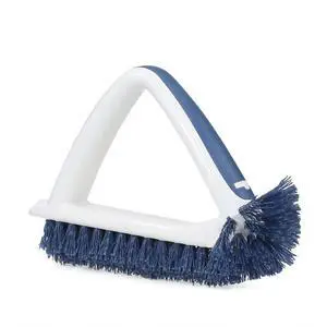 2-in-1 Grout and Corner Scrubber Brush Tool, Crevice Bathroom Cleaning Supplies for Showers, Door Tracks, Tile, and Bathtubs, Household 360-Degree Scrubbing Power 2-in-1 Grout and Corner Scrubber Brush Tool, Crevice Bathroom Cleaning Supplies for Showers, Door Tracks, Tile, and Bathtubs, Household 360-Degree Scrubbing Power