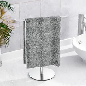 Towel Rack T-Shape Hand Towel Holder for Bathroom,Headband Holder Organizer and Bathroom Towel Racks,Kitchen Towel Rack Silver Hand Towel Holder Towel Rack T-Shape Hand Towel Holder for Bathroom,Headband Holder Organizer and Bathroom Towel Racks,Kitchen Towel Rack Silver Hand Towel Holder
