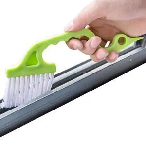 Hand-held Groove Gap Cleaning Tools Door Window Track Kitchen Cleaning Brushes (Random Color-Blue, Green, Pink) (1 Pc) Hand-held Groove Gap Cleaning Tools Door Window Track Kitchen Cleaning Brushes (Random Color-Blue, Green, Pink) (1 Pc)