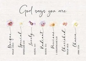 Christian Thinking of You Card for Women - Religious Greeting Card, Inspirational Cards with Quotes, Encouragement Cards with Scripture (Blank Inside) Christian Thinking of You Card for Women - Religious Greeting Card, Inspirational Cards with Quotes, Encouragement Cards with Scripture (Blank Inside)