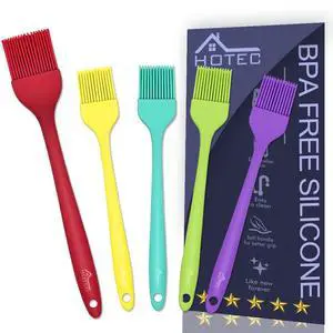 600 Heat Resistant BPA Free Silicone Marinading Meat Grill Basting Pastry Brush for Oil Butter Sauce Sausages Desserts Turkey Baster Grill Barbecue, Multicolor 600 Heat Resistant BPA Free Silicone Marinading Meat Grill Basting Pastry Brush for Oil Butter Sauce Sausages Desserts Turkey Baster Grill Barbecue, Multicolor