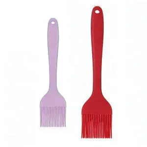 2 Pack Silicone Basting Brush for Cooking & Baking, High Heat Resistant Pastry Brush for BBQ Grilling, Marinating, Oil Spreading Food Grade, Dishwasher Safe Kitchen Gadgets (Red & Purple) 2 Pack Silicone Basting Brush for Cooking & Baking, High Heat Resistant Pastry Brush for BBQ Grilling, Marinating, Oil Spreading Food Grade, Dishwasher Safe Kitchen Gadgets (Red & Purple)