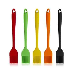 Silicone Basting Pastry Brushes, 5 Pack Heat Resistant Cooking Brush for Oil Butter Sauce, Food Brush for BBQ Grill Barbeque Kitchen Baking Cooking Silicone Basting Pastry Brushes, 5 Pack Heat Resistant Cooking Brush for Oil Butter Sauce, Food Brush for BBQ Grill Barbeque Kitchen Baking Cooking