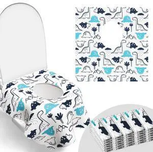 30 Pack Toilet Seat Covers Disposable, Large Waterproof Potty Covers for Toddlers, Kids, and Adults, Individually Wrapped for Travel, Toddler Potty Training for Public Restroom, Airplane, Trip 30 Pack Toilet Seat Covers Disposable, Large Waterproof Potty Covers for Toddlers, Kids, and Adults, Individually Wrapped for Travel, Toddler Potty Training for Public Restroom, Airplane, Trip