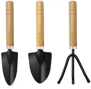 Small Garden Tools,3 Pcs Mini Garden Tools Set,Include Small Trowel,Mini Shovel and Hand Rake,Heavy Duty Indoor Gardening Plant Tools Set for Succulent,Bonsai,Pot Plants,Potting Tools Kit Small Garden Tools,3 Pcs Mini Garden Tools Set,Include Small Trowel,Mini Shovel and Hand Rake,Heavy Duty Indoor Gardening Plant Tools Set for Succulent,Bonsai,Pot Plants,Potting Tools Kit