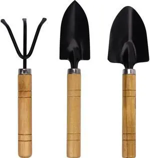 Kids Gardening Tools Set, 3-Piece Shovel Trowel Rake Kit Kids Gardening Tools Set, 3-Piece Shovel Trowel Rake Kit