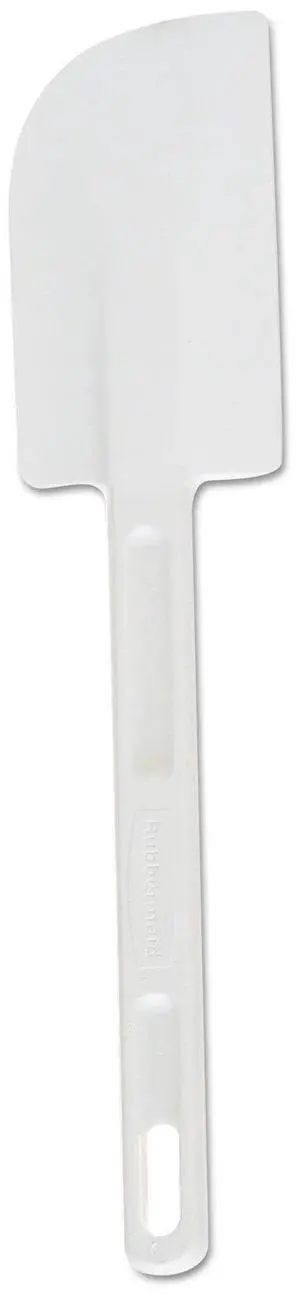 Cold Temperature Scraper Spatula, White, 9.5 Inch, Clean-Rest Design Cold Temperature Scraper Spatula, White, 9.5 Inch, Clean-Rest Design
