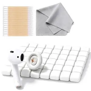 Cleaning Putty, Phone Cleaning Kit, Remove Ear Wax&Dirt&Gunk from Device's Small Crevices, for AirPod Cleaner Kit for Airpods Charging Case/Headphones/Phone/ElectronicsWhite Cleaning Putty, Phone Cleaning Kit, Remove Ear Wax&Dirt&Gunk from Device's Small Crevices, for AirPod Cleaner Kit for Airpods Charging Case/Headphones/Phone/ElectronicsWhite