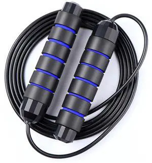 Jump Rope,Jump Ropes for Fitness for Women Men and Kids,Speed Jumping Rope for Workout with Ball Bearings,Adjustable Skipping Rope for Exercise&Slim Body at Home School Gym (Blue) Jump Rope,Jump Ropes for Fitness for Women Men and Kids,Speed Jumping Rope for Workout with Ball Bearings,Adjustable Skipping Rope for Exercise&Slim Body at Home School Gym (Blue)