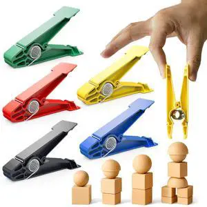Finger Exerciser Set 5 Resistance Clips for Hand Therapy, Grip Strength & Dexterity Ideal Finger Strengthener for Rehab, Stroke Recovery, Arthritis, Seniors & Athletes Finger Exerciser Set 5 Resistance Clips for Hand Therapy, Grip Strength & Dexterity Ideal Finger Strengthener for Rehab, Stroke Recovery, Arthritis, Seniors & Athletes