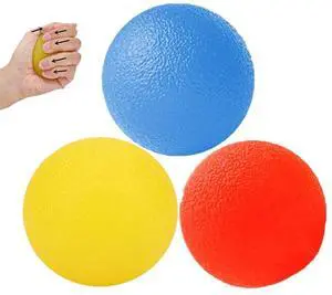 3 Resistance Levels Hand Exercise Balls, Stress Balls for Adults, Squeeze Balls for Physical Therapy, Hand Grip Strength Trainer Hand Squeezers for Strength, Wrist Forearm Finger Exerciser 3 Resistance Levels Hand Exercise Balls, Stress Balls for Adults, Squeeze Balls for Physical Therapy, Hand Grip Strength Trainer Hand Squeezers for Strength, Wrist Forearm Finger Exerciser