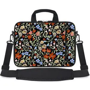 17 inch Laptop Shoulder Bag Carrying Case with Handle Fits 15.6/16/17/17.3/17.4 inch Laptop Notebook (Flowers2, 16-17.3 inch) 17 inch Laptop Shoulder Bag Carrying Case with Handle Fits 15.6/16/17/17.3/17.4 inch Laptop Notebook (Flowers2, 16-17.3 inch)