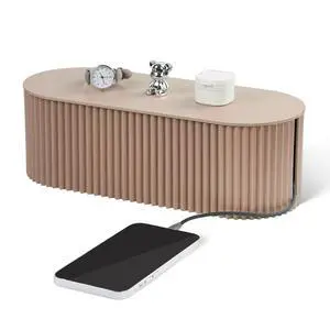 Cable Management Box Large Cable Organizer Box for Power Strips, Surge Protectors, Chargers, Adapters, TV Computer Wires Cable Hider Organizer Box with Cable TiesClip Holders - Khaki Cable Management Box Large Cable Organizer Box for Power Strips, Surge Protectors, Chargers, Adapters, TV Computer Wires Cable Hider Organizer Box with Cable TiesClip Holders - Khaki