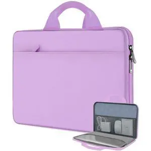 Laptop Case 13.3-14 inch Sleeve, TSA Computer Handbag Water-Resistant and Shockproof Bag Compatible with MacBook Pro/Neo 14", Mac Air/Pro 13.3" and 13"-14" Notebooks Chromebooks,Purple Laptop Case 13.3-14 inch Sleeve, TSA Computer Handbag Water-Resistant and Shockproof Bag Compatible with MacBook Pro/Neo 14", Mac Air/Pro 13.3" and 13"-14" Notebooks Chromebooks,Purple