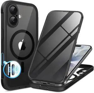 for iPhone 17 Case, Compatible with Magsafe, Black for iPhone 17 Case, Compatible with Magsafe, Black