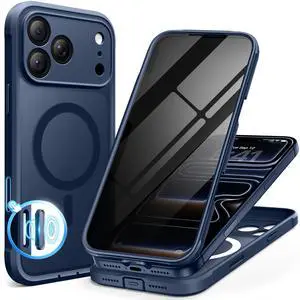 for iPhone 17 Pro Max Case, Compatible with Magsafe, Deep Blue for iPhone 17 Pro Max Case, Compatible with Magsafe, Deep Blue