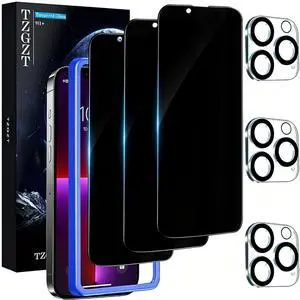 Privacy Screen Protectors for iPhone 13 Pro Max, Tempered Glass,HD Privacy Screen Protectors for iPhone 13 Pro Max, Tempered Glass,HD