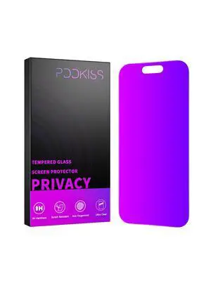 Compatible for iPhone 16 Pro Privacy Screen Protector Compatible for iPhone 16 Pro Privacy Screen Protector
