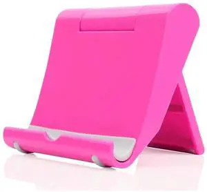 Cell Phone Stand, Desktop Holder for Smartphones, Phones & Tablets (Pink) Cell Phone Stand, Desktop Holder for Smartphones, Phones & Tablets (Pink)