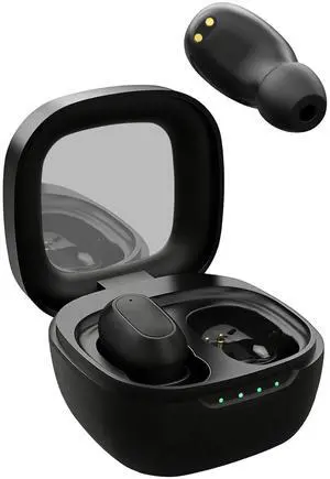 Wireless Earbuds, Bluetooth 5.3 Headphones with Semi-Transparent Case, 30H Playback LED Power Display, IP54 Waterproof in-Ear Ear buds Built in Mics, Clear Calls Earphones for Sports Workout, Black Wireless Earbuds, Bluetooth 5.3 Headphones with Semi-Transparent Case, 30H Playback LED Power Display, IP54 Waterproof in-Ear Ear buds Built in Mics, Clear Calls Earphones for Sports Workout, Black