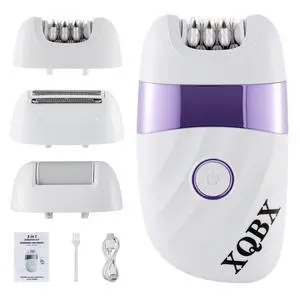 3in1 High Efficiency Electric Epilator for Women, Fast Full Body Hair Remover Cordless Rechargeable, Powerful Root Hair Removal for Face Legs Arm Underarm Bikini, Home Beauty Epilator 3in1 High Efficiency Electric Epilator for Women, Fast Full Body Hair Remover Cordless Rechargeable, Powerful Root Hair Removal for Face Legs Arm Underarm Bikini, Home Beauty Epilator