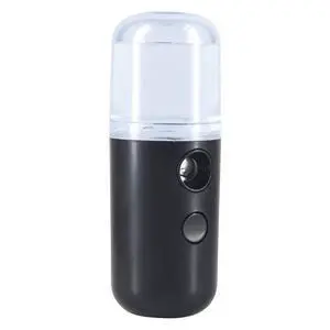 Nano Mister Moisturizing Nano Face Mister Lash Mister for Eyelash Extension Facial Mister with 1OZ Large Capacity Visual Water Tank, Moisturizes & Cool Down the Skin, Portable, Easy to Add Water Black Nano Mister Moisturizing Nano Face Mister Lash Mister for Eyelash Extension Facial Mister with 1OZ Large Capacity Visual Water Tank, Moisturizes & Cool Down the Skin, Portable, Easy to Add Water Black