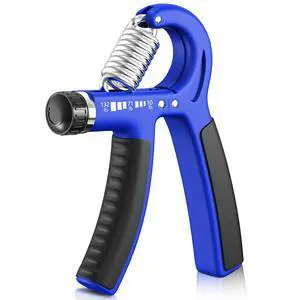 Grip Strengthener Forearm Strengthener, Adjustable Hand Grip for Strength Training & Rehabilitation, 10-132 lbs Resistance, Ideal for Athletes and Physical Therapy (Dark Blue) Grip Strengthener Forearm Strengthener, Adjustable Hand Grip for Strength Training & Rehabilitation, 10-132 lbs Resistance, Ideal for Athletes and Physical Therapy (Dark Blue)