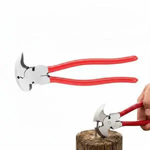 Fencing Pliers, 10-inch Heavy Duty Fence Pliers, Multi Function Fence Plier Tool, Barbed Wire Fence Tools, Fence Cutter, Nail Puller, Staple Puller, Wire Cutter, Hammer Fencing Pliers, 10-inch Heavy Duty Fence Pliers, Multi Function Fence Plier Tool, Barbed Wire Fence Tools, Fence Cutter, Nail Puller, Staple Puller, Wire Cutter, Hammer