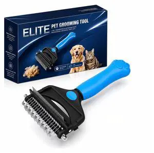 Deshedding Dog Brush3-in-1 Undercoat Rake for Dogs (Blue) | Pet Pro Grooming Tool Ultimate Dematting Comb & Deshedding Brush for Cats and Dogs, Perfect for Shedding & Detangling Deshedding Dog Brush3-in-1 Undercoat Rake for Dogs (Blue) | Pet Pro Grooming Tool Ultimate Dematting Comb & Deshedding Brush for Cats and Dogs, Perfect for Shedding & Detangling