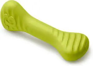 Natural Rubber Dog Bone Chew Toy, Medium | Natural Rubber, Tough But Gentle, Easy-Grip Design, Great for Fetch, Dishwasher Safe, Dog Bones, Long-Lasting Natural Rubber Dog Bone Chew Toy, Medium | Natural Rubber, Tough But Gentle, Easy-Grip Design, Great for Fetch, Dishwasher Safe, Dog Bones, Long-Lasting